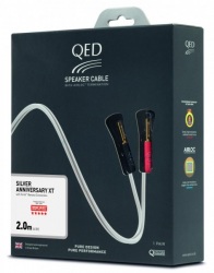 Акустические кабели QED SILVER ANN XT PRE-TERMINATED SPEAKER CABLE 2,0m